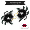 accessoire-coquin-menotte-noire-plumes-SweetCaress-produit-vue-face-make-me-melt-paris.jpg