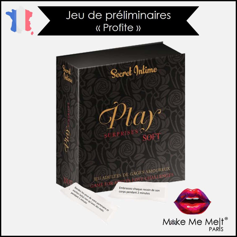 jeu-coquin-préliminaire-play surprises-Soft-secret-intime-produit-vue-ambiance-make-me-melt-paris
