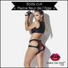 lingerie-sexy-body-cuir-noir-mapale-style 2438-mannequin-vue-dos-make-me-melt-paris