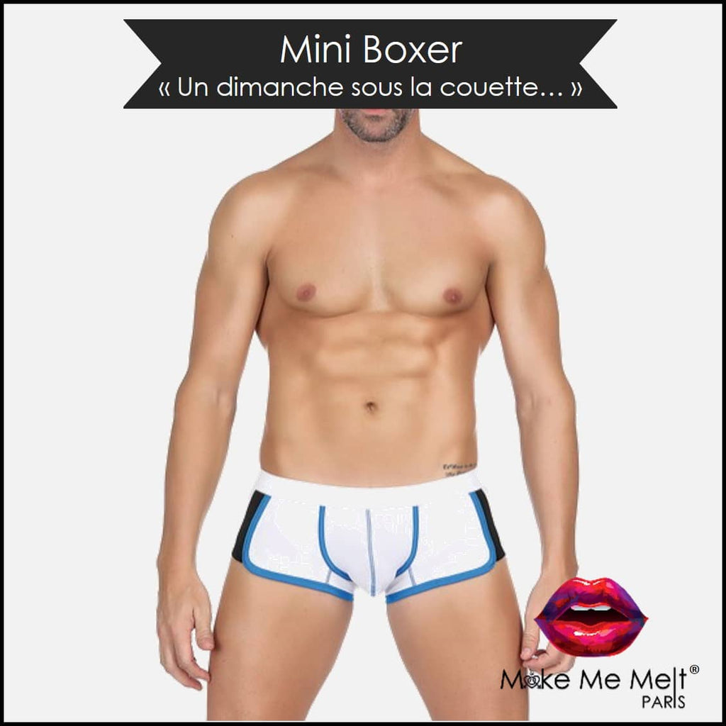 lingerie-sexy-boxer-bleu-paris hollywood-mannequin-vue-face-make-me-melt-paris