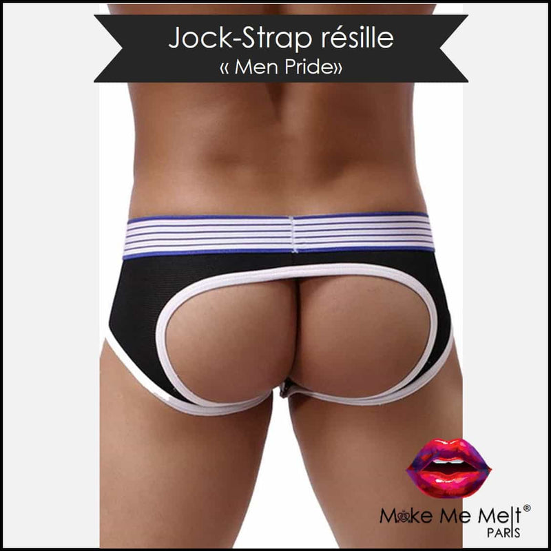 lingerie-sexy-jock-strap-résille-noir-paris hollywood-mannequin-vue-dos-make-me-melt-paris